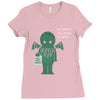 monster issues cthulhu Ladies Fitted T-Shirt