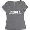 future ex mother in law Women's Triblend Scoop T-shirt