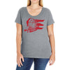 boats and ho's Ladies Curvy T-Shirt