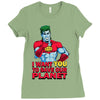 planeteer call Ladies Fitted T-Shirt