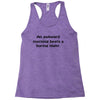 awkward morning funny t shirt sex humor college s 3xl Racerback Tank