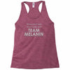 team melanin Racerback Tank