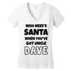 secret santa Women's V-Neck T-Shirt