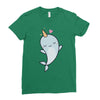 cute kawaii narwhals are cute Ladies Fitted T-Shirt