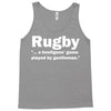 rugby a hooligans game Tank Top