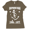 ronnie van zant tribute Ladies Fitted T-Shirt