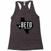 Beto For Senate Texas Map Racerback Tank