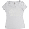 death before decaf (2) Women's Triblend Scoop T-shirt