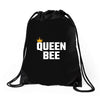 Queen Bee Drawstring Bags