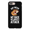 my neck my back my anxiety attack opossum guys tee iPhone 8 Plus