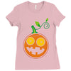 pumpkin! Ladies Fitted T-Shirt