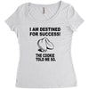 fortune cookie propecy Women's Triblend Scoop T-shirt