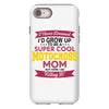 i never dreamed i'd grow up to be a super cool motocross mom but here iPhone 8