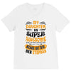 My Daughter Is Super Awesome Her Stepdad V-Neck Tee