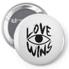 love wins Pin-back button