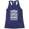 our camping rules Racerback Tank
