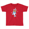 narwhal donuts cute unicorn sweet cool awesome Toddler T-shirt