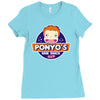 ponyo's ham shack Ladies Fitted T-Shirt