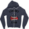 existnece is pain Zipper Hoodie