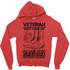 Veteran Don't Thank Me Thank My Grandpa Who Never Came Back Zipper Hoodie