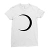 black moon Ladies Fitted T-Shirt