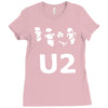u2 band Ladies Fitted T-Shirt