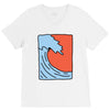 Wave V-Neck Tee