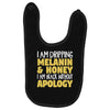 black without apology Baby Bibs