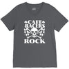 biker t shirt cafe racers ton up boys rockers greasers rock V-Neck Tee