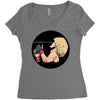 khabib alhamdulillah Women's Triblend Scoop T-shirt