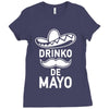 drinko de mayo Ladies Fitted T-Shirt