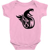 fangs dragon Baby Bodysuit