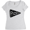 Pizza Women's Triblend Scoop T-shirt