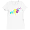 smoke and father Ladies Fitted T-Shirt