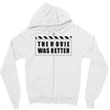 the movie Zipper Hoodie
