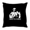 iron sheik wrestling iran funny Throw Pillow