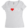 i love house music Women's Triblend Scoop T-shirt