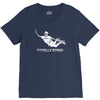 totally board skateboard V-Neck Tee