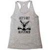 let's get blitzened Racerback Tank