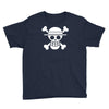 onepiece  straw hat crew flag luffy pirates anime Youth Tee