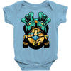 warrior aztec Baby Bodysuit