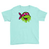 raph   tmnt facemelt Youth Tee