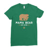 mama bear Ladies Fitted T-Shirt