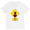 head shot V-Neck Tee