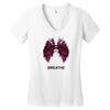 breathe Women's V-Neck T-Shirt