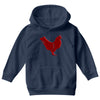 chiken red Youth Hoodie