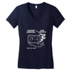 lab safety Women's V-Neck T-Shirt
