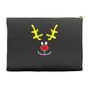 reindeer face novelty christmas Accessory Pouches