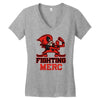 fighting merc Women's V-Neck T-Shirt