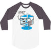hipster ice cube 3/4 Sleeve Shirt